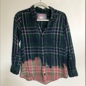 Urban Outfitters distressed flannel